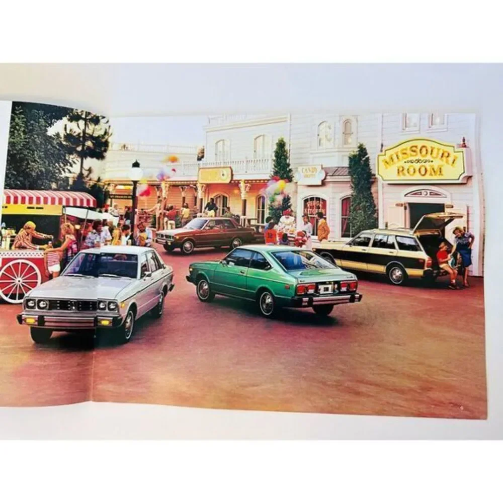 1978 DATSUN DLX COLOR CATALOG Brochure 18 Page 280Z Trucks‎ 510 200SX Nissan